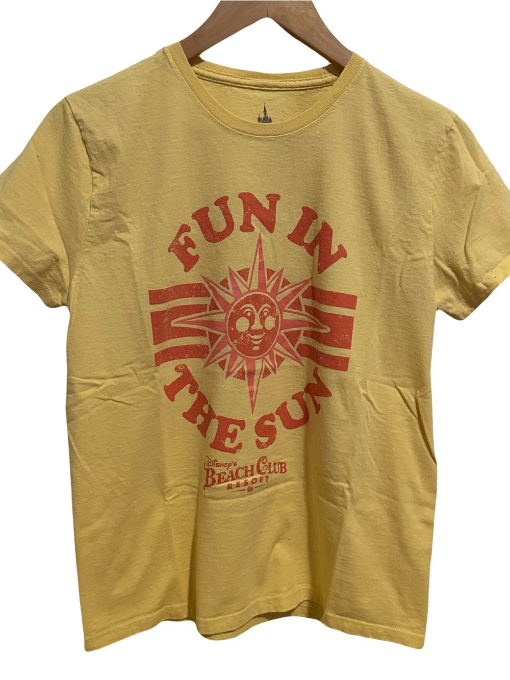 Disney Beach Club Resort “Fun in the Sun” Yellow Tee